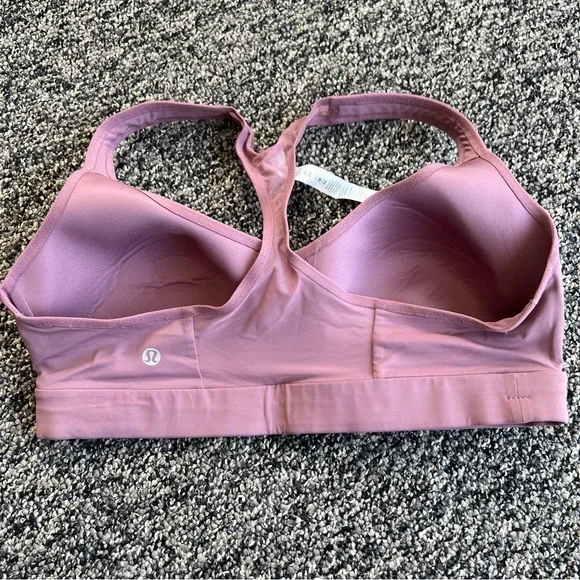 Lululemon Speed Up Mauve Pink Sports Bra - Picture 5 of 9